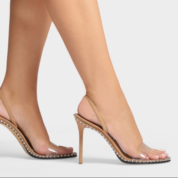 alexander wang pvc heels